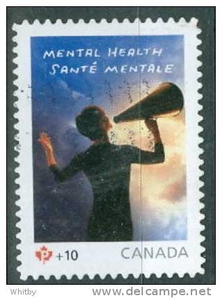 Canada 2008 P + 10 Cent  Mental Health Issue #B15 - Used Stamps