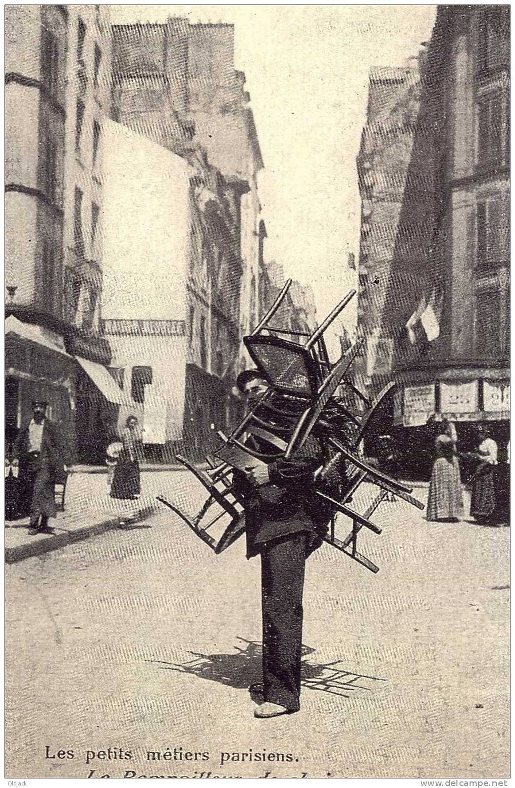 REPRO - Les Petits Métiers Parisiens - Le Rempailleur De Chaises - Konvolute, Lots, Sammlungen