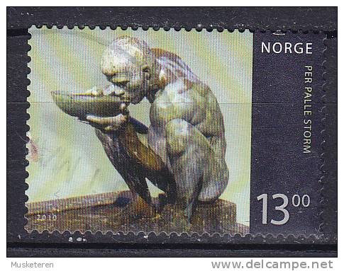 Norway 2010 Mi. 1706    13.00 Kr Norwegische Kunst Art Trinkender Mann Von Per Palle Storm - Used Stamps