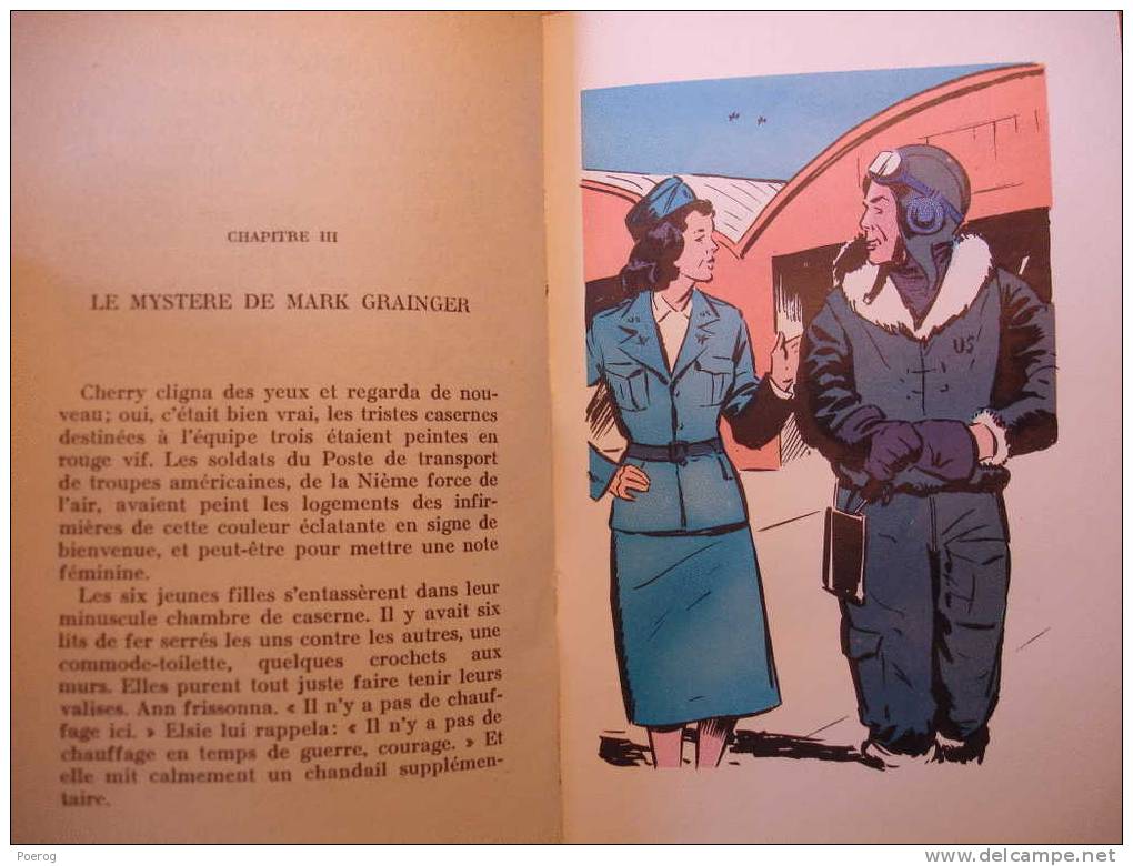 CHERRY AMES INFIRMIERE DE L'AIR - HELEN WELLS - LECTURE ET LOISIR N°146 - LIBRAIRIE CHARPENTIER PARIS - 1970 - BRIENT - Collection Lectures Und Loisirs