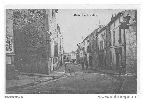 54 )) FOUG - Rue De La Gare - Foug