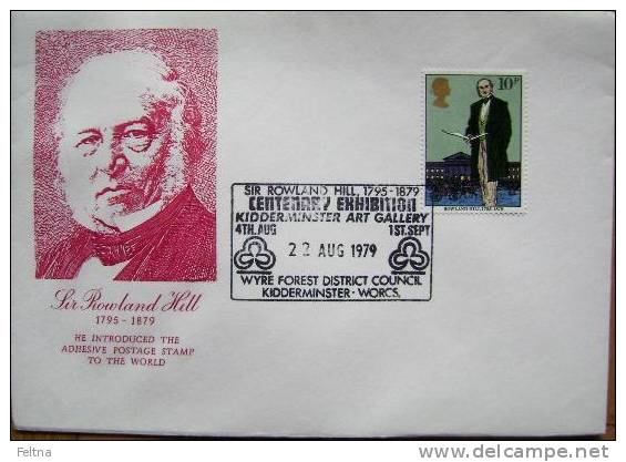 1979 UK ROWLAND HILL COVER - Rowland Hill