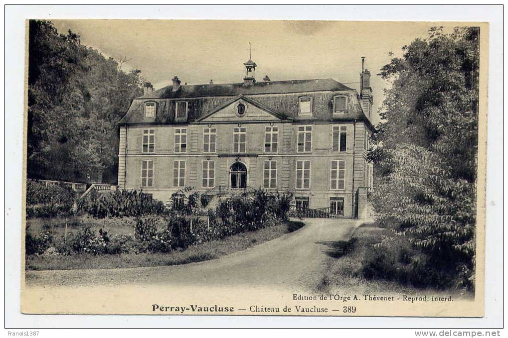 Ref 173 - PERAY-VAUCLUSE ( Epinay-sur-Orge ) - Château De Vaucluse - Epinay-sur-Orge