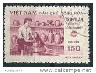 Vietnam  1958  Kleinindustrie  150 D  Mi-Nr.81  Gestempelt / Used - Vietnam