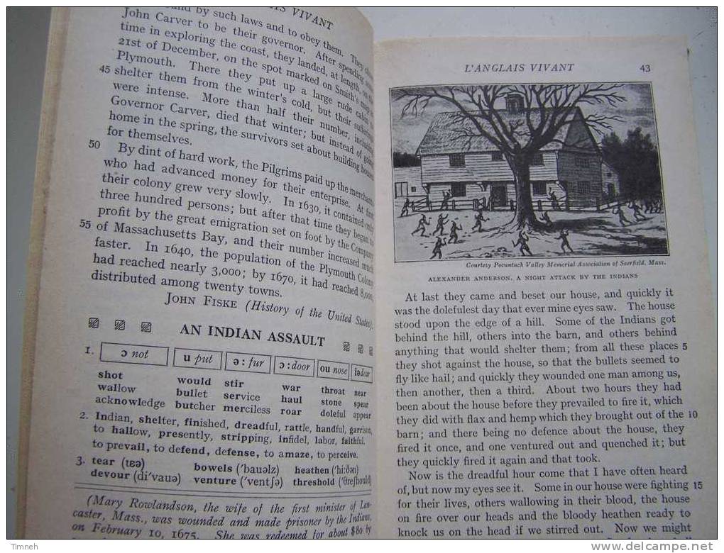 Les Etats-Unis - Civilisation - Carpentier-FIALIP et lamar - 1948 librairie Hachette - l anglais vivant  - Histoire-