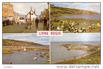 Lyme Regis - 4 Views - Autres & Non Classés