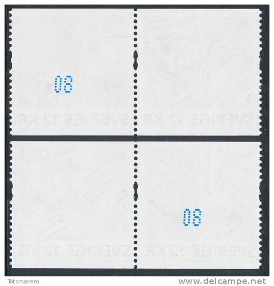 SWEDEN/Schweden, EUROPA 2011 "Forests" Set Of 2 Pairs With Number"* - 2011