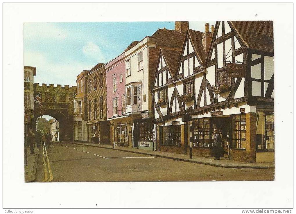 Cp,  Angleterre, Salisbury, High Street, Voyagée 1981 - Salisbury