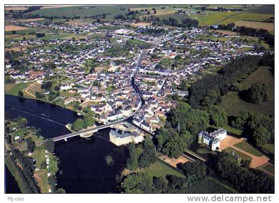 72 MALICORNE SUR SARTHE Son Site Son Chateau Son Tourisme Fluvial (collection Mairie) - Malicorne Sur Sarthe