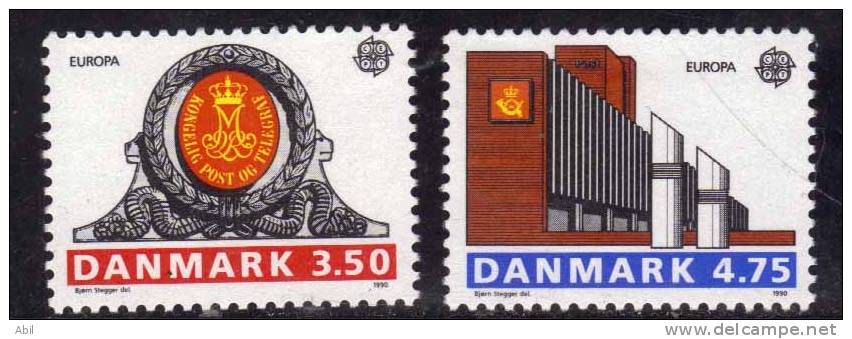 Danemark 1990 N°Y.T. ;  978 Et 979** - Neufs