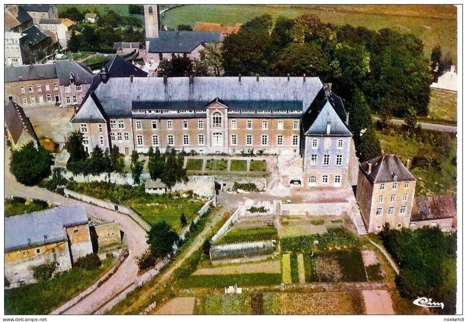 SAINT-GERARD-VUE AERIENNE ABBAYE DE BROGNE - Mettet