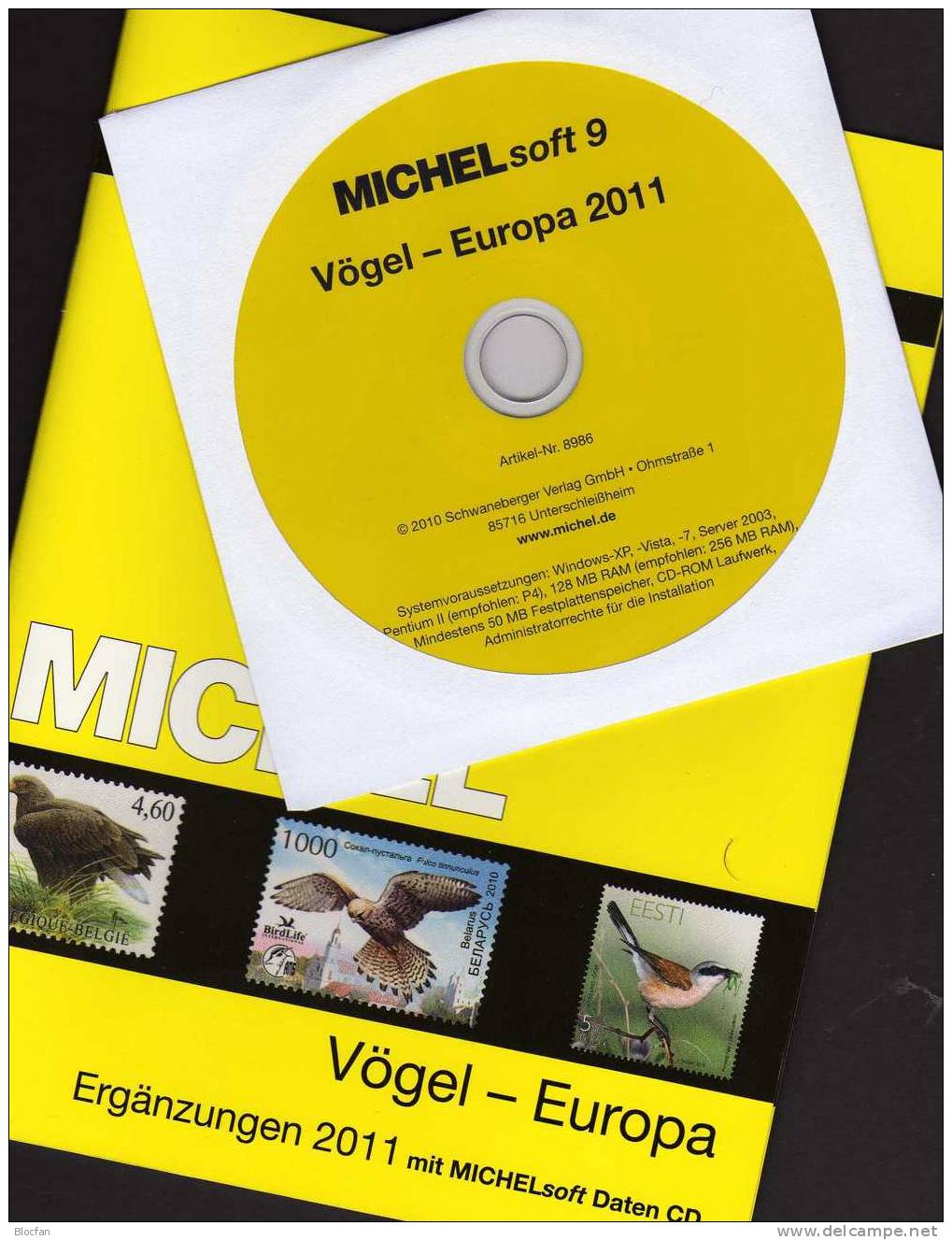 Vögel Ergänzung Europa Michel Katalog 2011 Neu 50€ Motiv-Briefmarken Mit CD-Rom Name Such-Register Catalogue From Europe - CDs