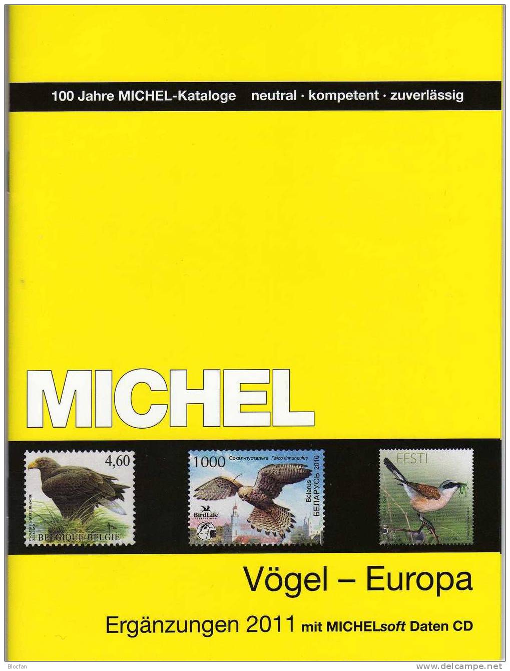 Vögel Ergänzung Europa Michel Katalog 2011 Neu 50€ Motiv-Briefmarken Mit CD-Rom Name Such-Register Catalogue From Europe - CDs