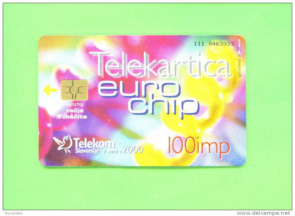 SLOVENIA  -  Chip Phonecard/100 Units - Slovénie