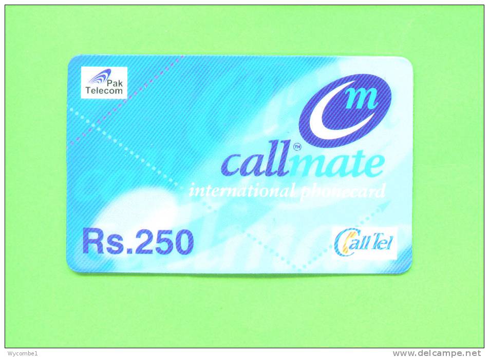 PAKISTAN  -  Remote Phonecard As Scan - Pakistan