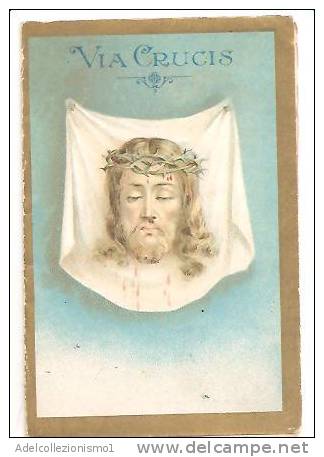 54260)calendario Via Crucis Anno 1929 - Petit Format : 1921-40
