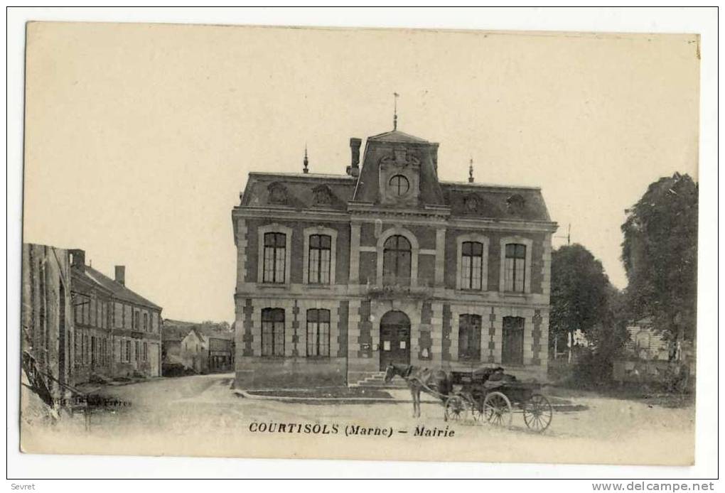 COURTISOLS. - Mairie - Courtisols