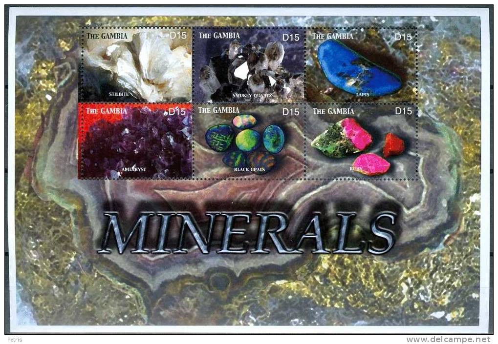 Gambia - 2 BF Minerals ** 2003 - Lot. A252 - Minerali