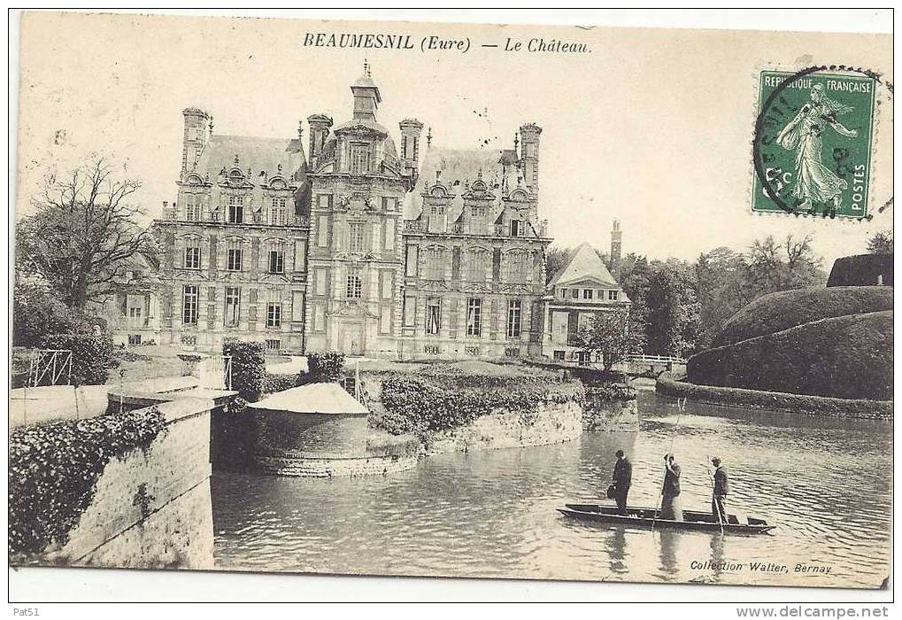 27 - Beaumesnil : Le Château - Beaumesnil