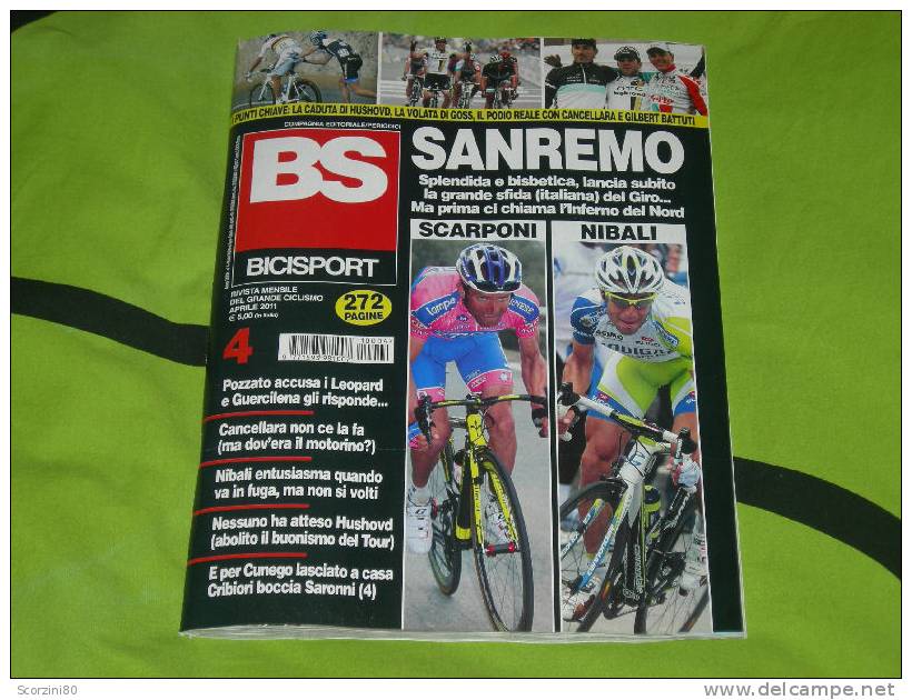 BS Bicisport 2011 N° 4 Aprile (GOSS Milano-Sanremo) - Sport