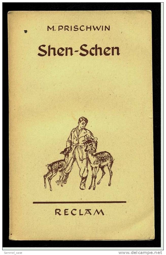 Reclam Heft  -  Shen-Schen  -  Die Wurzel Des Lebens  -  M. Prischwin  -  1951 - Livres Anciens