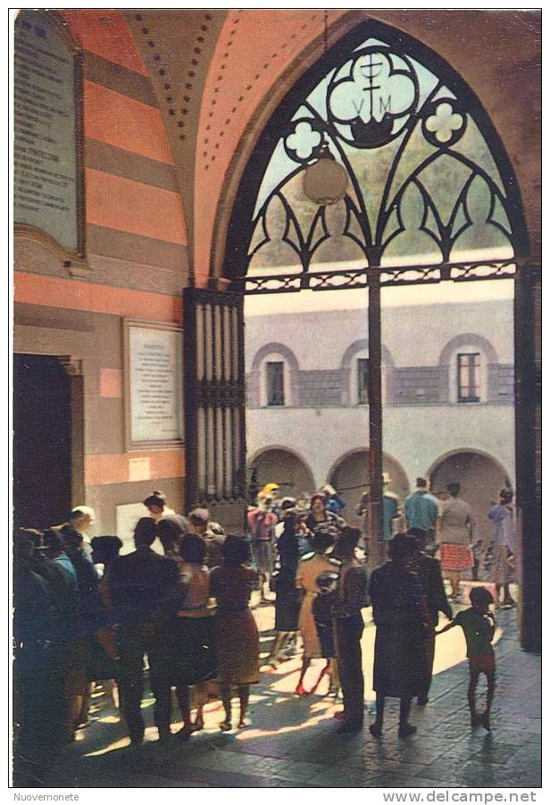 SANTUARIO DI MONTEVERGINE (Avellino) - Atrio Della Chiesa - 1954 - Avellino