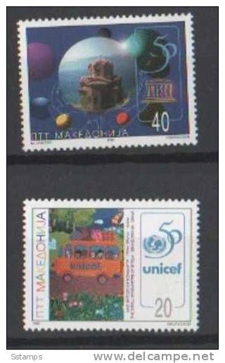 1996-MZ  MAKEDONIEN MAKEDONIJA MAKEDONIA  UNO  UNICEF  NEVER HINGED - UNICEF