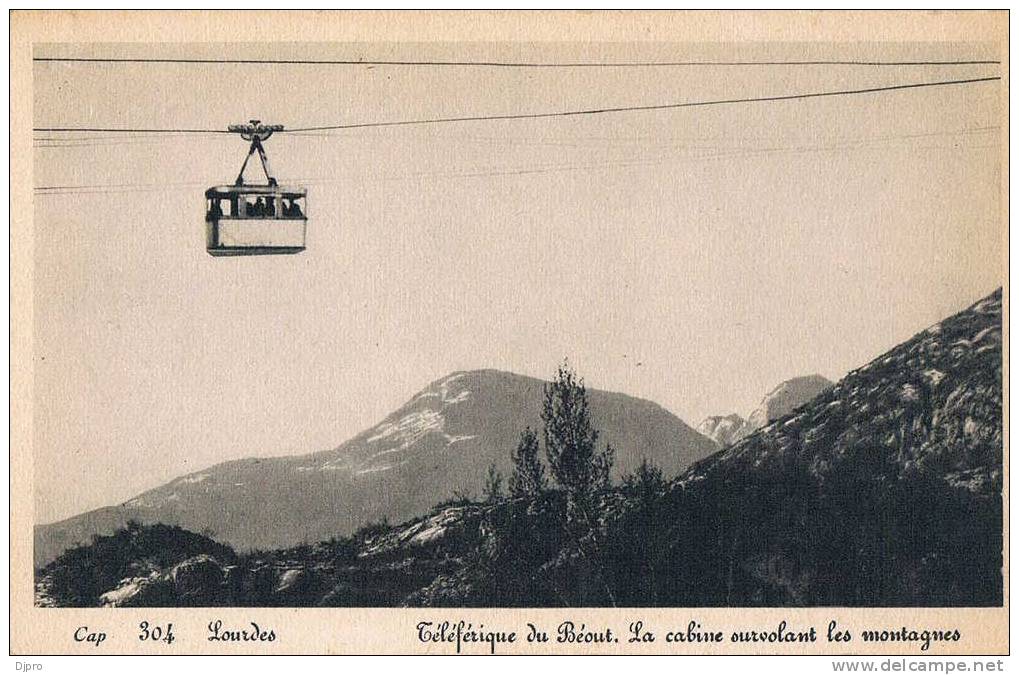 Teleferique Du Beout  La Cabine  CAP 304 - Funicular Railway