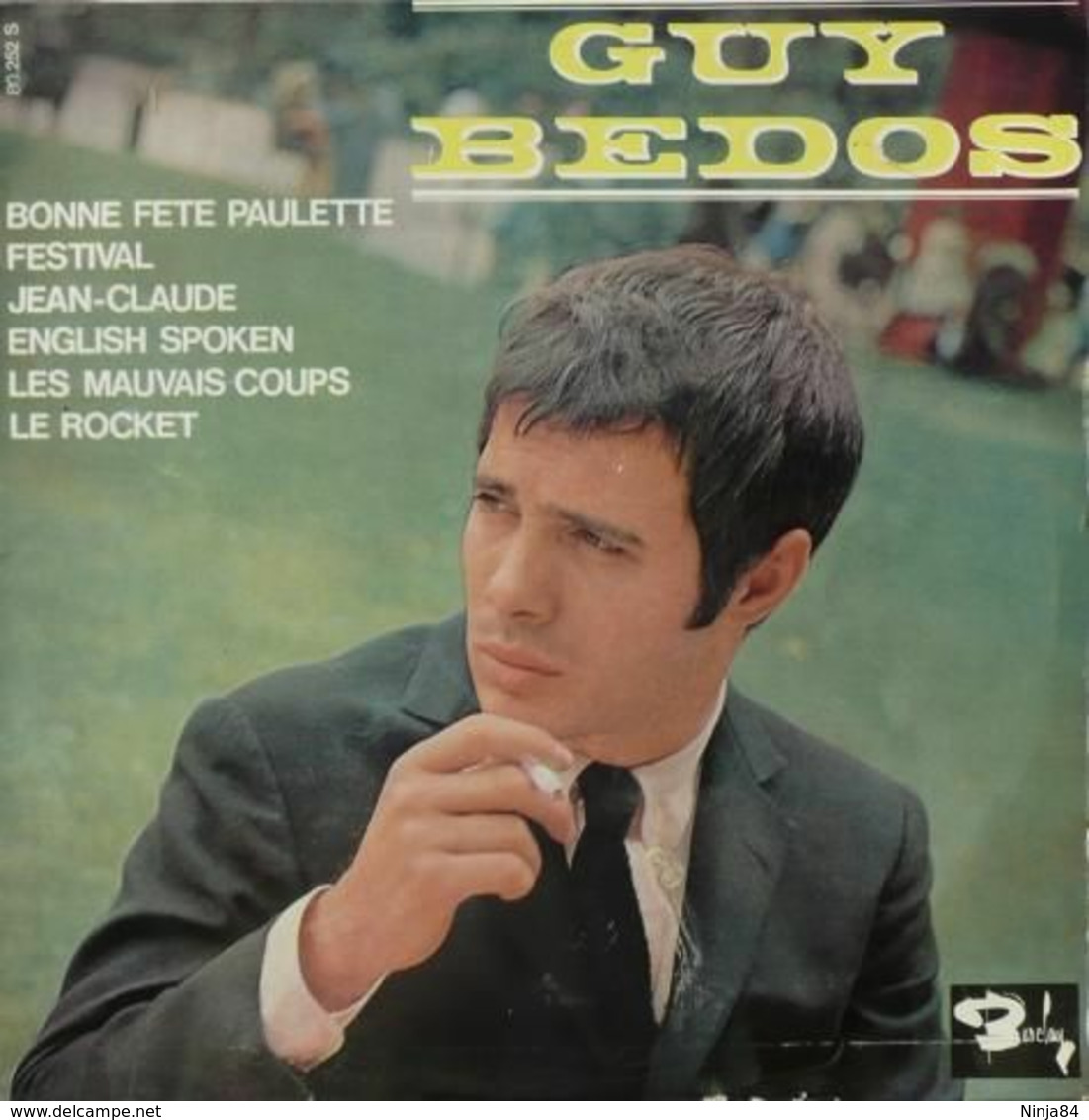 LP 25 CM (10")  Guy Bedos  "  Bonne Fête Paulette  " - Speciale Formaten