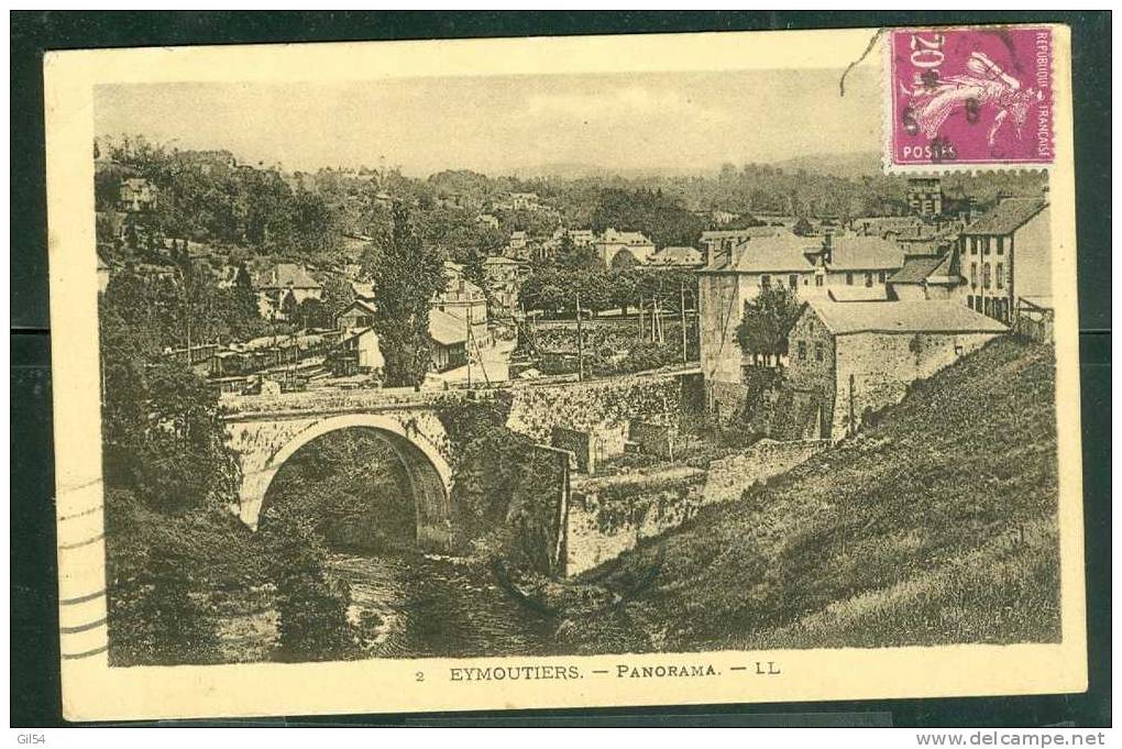 Eymoutiers Panorama  Rp99 - Eymoutiers