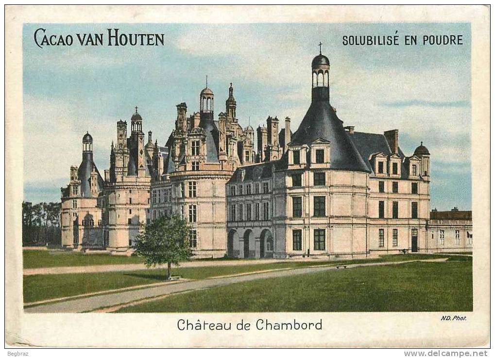 IMAGE PUBLICITAIRE  CHOCOLAT VAN HOUTEN    CHAMBORD - Other & Unclassified