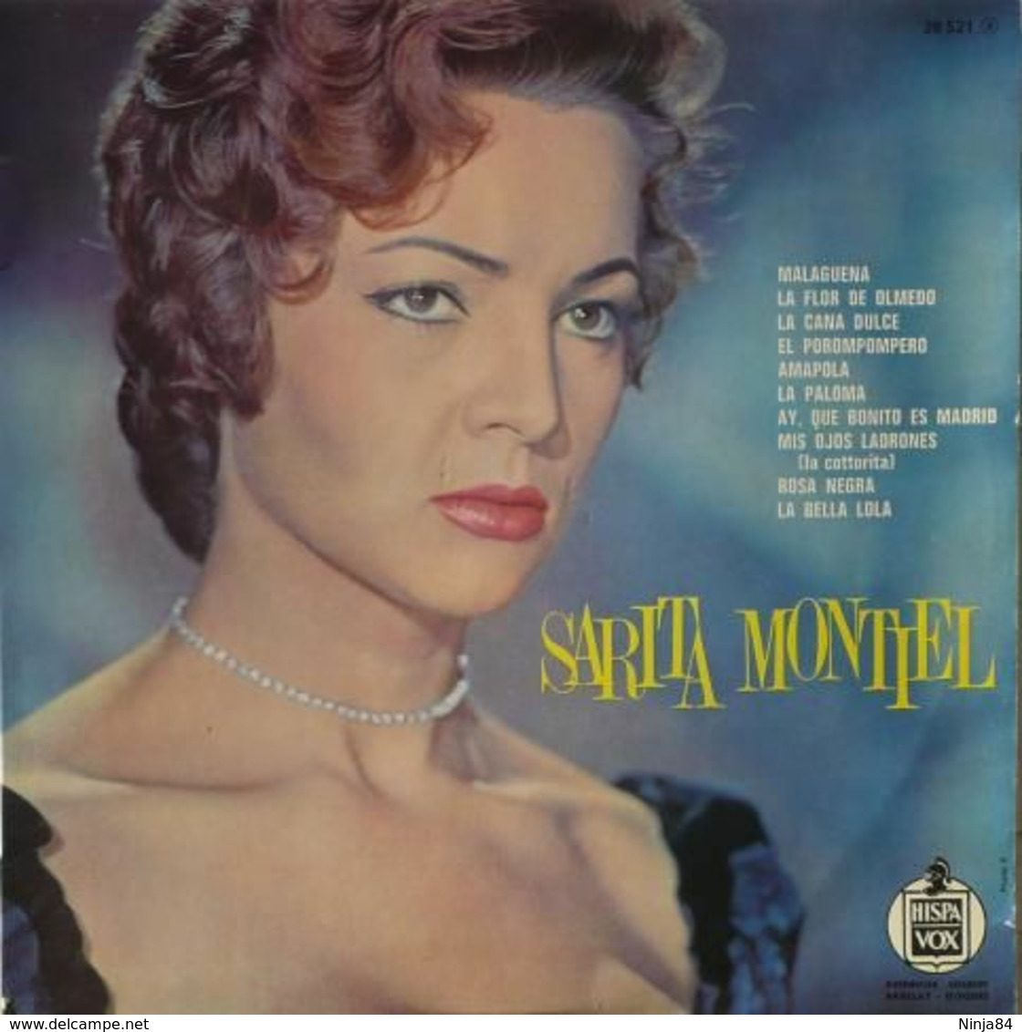 LP 25 CM (10")  Sarita Montiel  "  Malaguena  " - Spezialformate