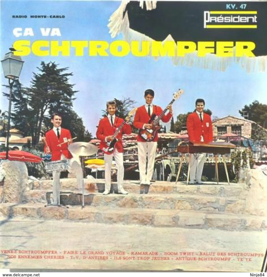 LP 25CM (10")  Les Schtroumpfs  "  Ça Va Schtroumpfer  " - Formati Speciali