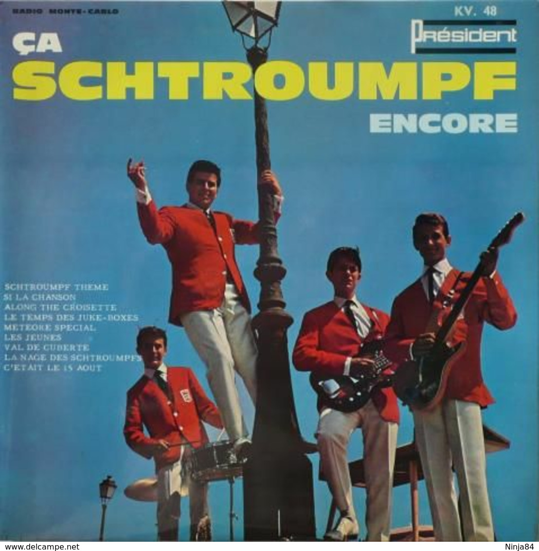 LP 25CM (10")  Les Schtroumpfs  "  Ca Schtroumpf Encore  " - Formatos Especiales