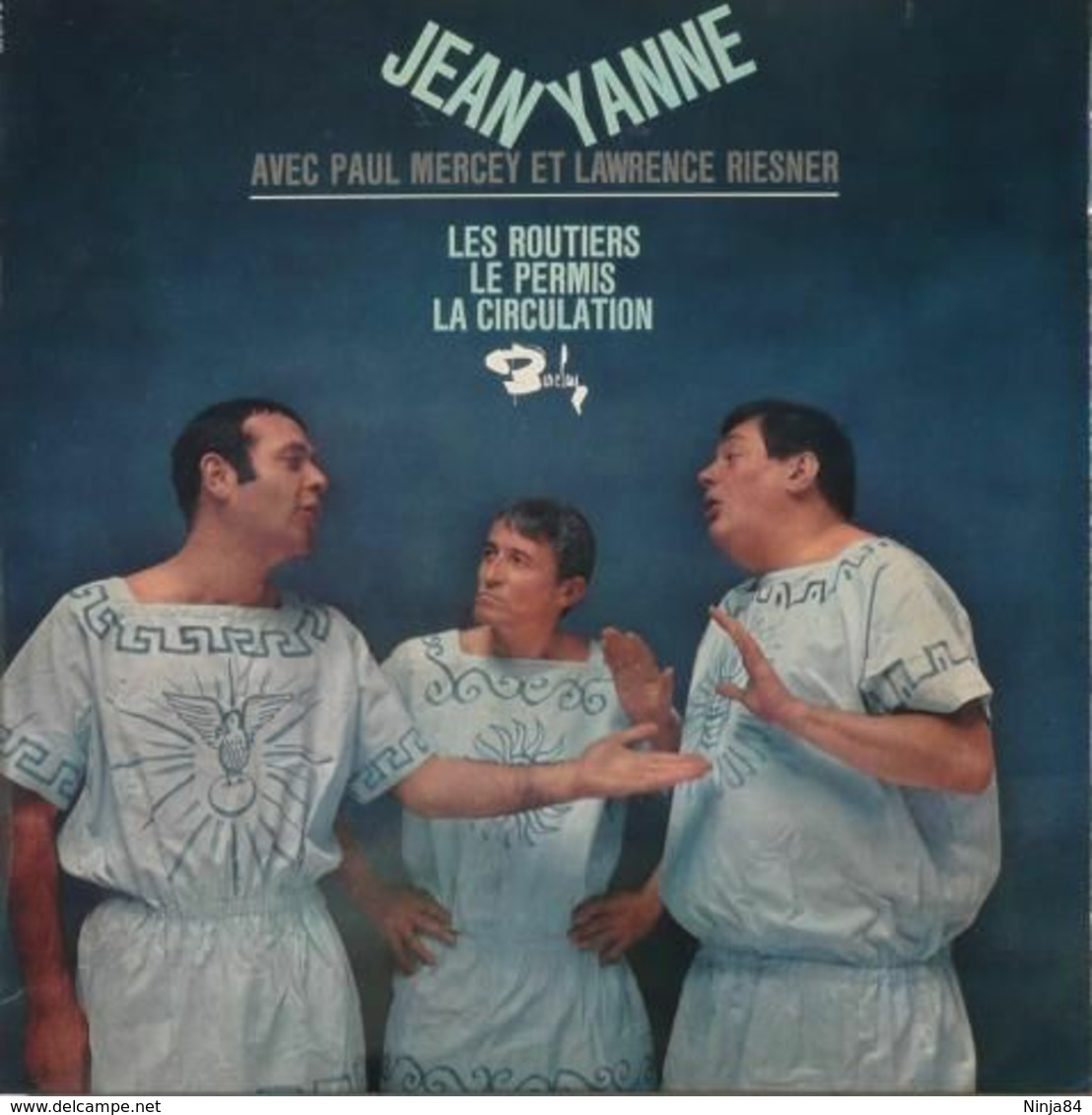 LP 25CM (10")  Jean Yanne  "  Les Routiers  " - Formatos Especiales