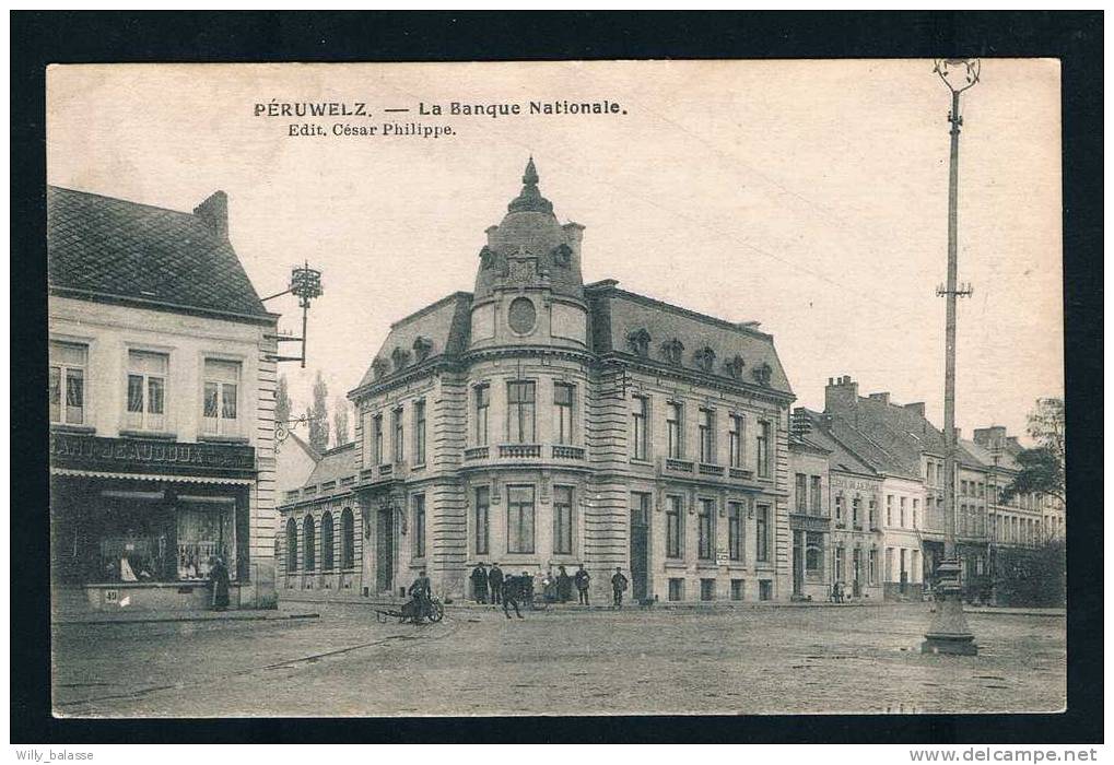 Carte Postale - Peruwelz - La Banque Nationale - Péruwelz