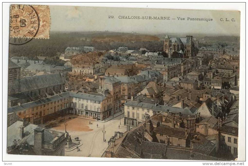 CHALONS Sur MARNE. - Vue Panoramique - Châlons-sur-Marne