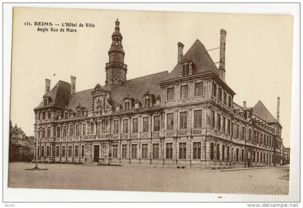 REIMS. - L'Hôtel De Ville - Reims