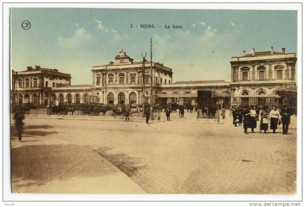 REIMS. - La Gare - Reims