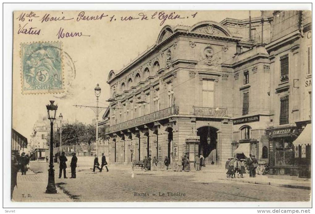 REIMS. - Le Théâtre - Reims