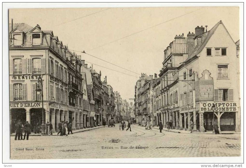 REIMS. - Rue De L'Etape - Reims