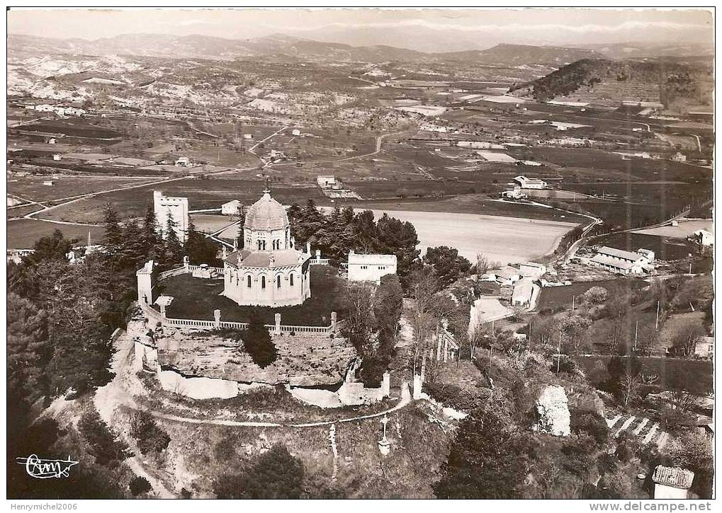 Alpes De Haute Provence , Forcalquier ,  Vue Aérienne De La Citadelle Nd De Provence , Ed Photo Cim - Forcalquier