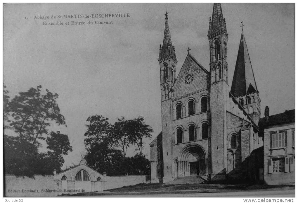 Abbaye, Ensemble Et Entrée Du Couvent - Saint-Martin-de-Boscherville