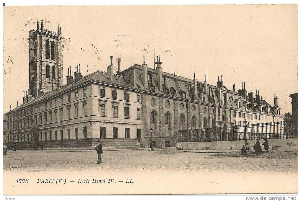 Cpa Paris 5e Lycée Henri IV - Educazione, Scuole E Università