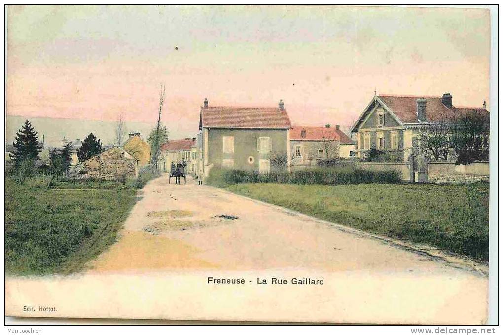 DEP 78 FRENEUSE LA RUE GAILLARD BELLE CARTE - Freneuse