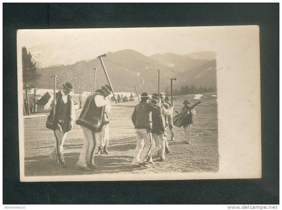 Pologne - Carte Photo - ZAKOPANE - Taniec Goralski ( Danse Folklore Montagnard RPD 889) - Polonia