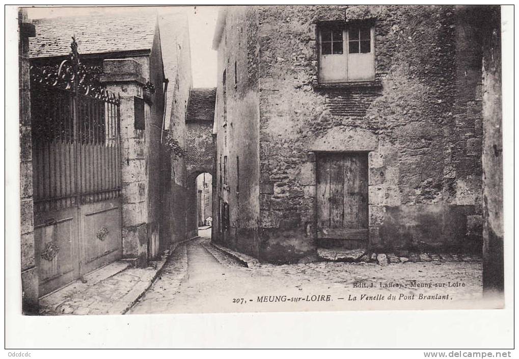 MEUNG-sur-LOIRE-La Venelle Du Pont Branlant - Altri & Non Classificati