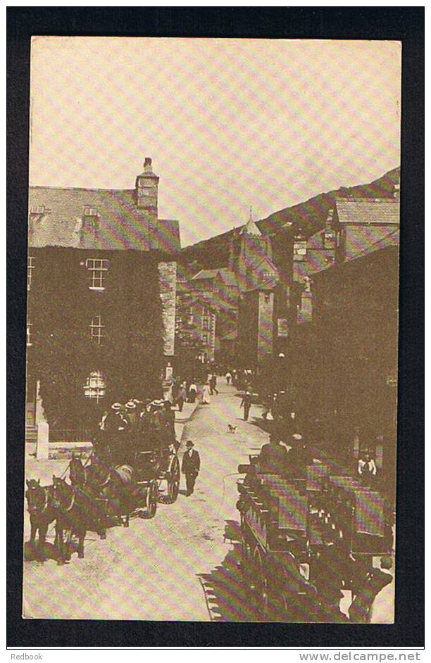 RB 699 - Postcard - 19th Century Rush Hour Merionethshire Wales - 1974 Reproduction - Merionethshire