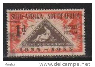 South Africa Used 1953, Cape Triangle - Gebruikt