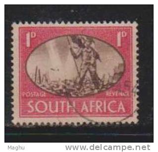 South Africa Used 1945, 1d Victory, - Usados